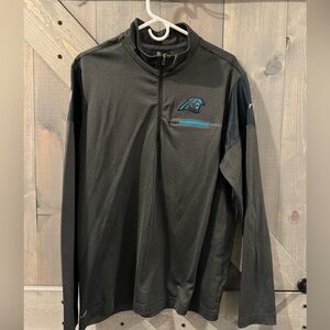 NWOT Nike Carolina Panthers Zip Up Onfield